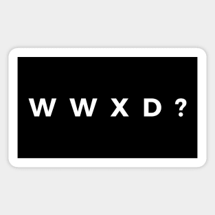 WWXD - White Ink Sticker